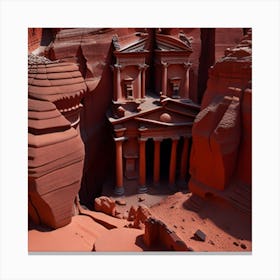 Petra, Jordan 1 Canvas Print