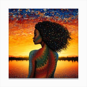 Afrofuturism 79 Canvas Print