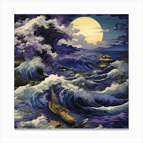 Great Wave Off Kanagawa Canvas Print