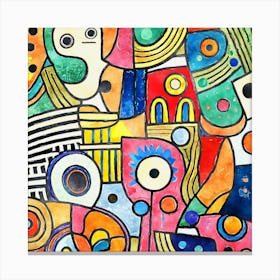 Abstract Painting 5 Canvas Print