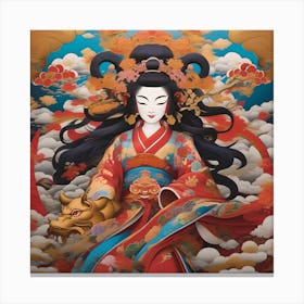 GODESS OF GOOD FORTUNE Canvas Print