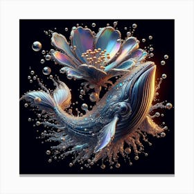 Flower Of The Whale Canvas Print