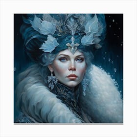 Ice Queen 4 Canvas Print