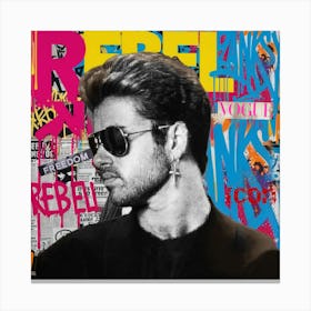 Rebel George Canvas Print