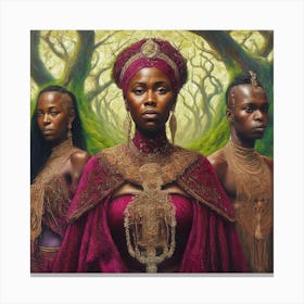 Queens Of Africa Canvas Print