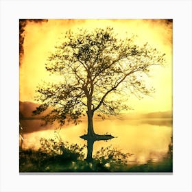 The Lake Canvas Print