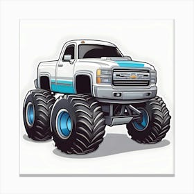 Monster Truck 2 Canvas Print