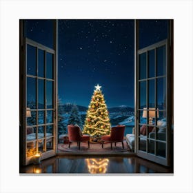 Christmas Eve Serenity Canvas Print