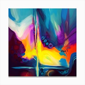 Abstrakt 4 Canvas Print