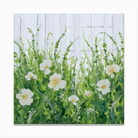 A Delightful Painting Of A Vibrant With Exquisit (4) Canvas Print