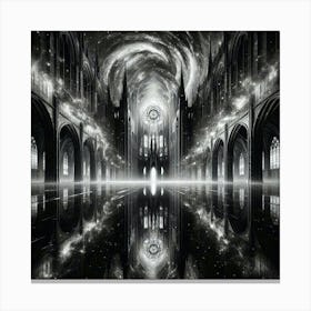 Cathedral Of The Stars 5 Canvas Print