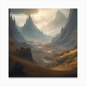 Landscape Painting 148 Canvas Print