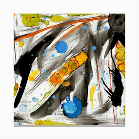 Abstract Painting Canvas Print