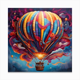 Hot Air Balloon Canvas Print