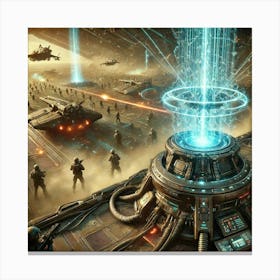 Gravity Disruptor Defensive Large Scale Canvas Print