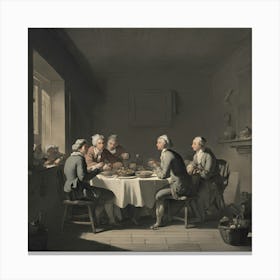 Supper Party Canvas Print