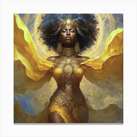 Afro-Futurism Canvas Print