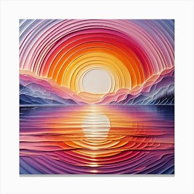 Sunset 2 Canvas Print