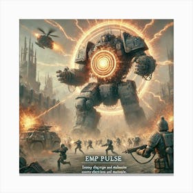 Magnus Emp Pulse Iron Commonwealth Canvas Print