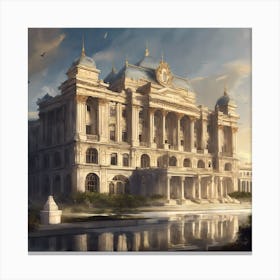 Russian Palace Canvas Print