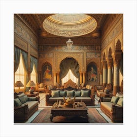 Palace Living Room 2 Canvas Print