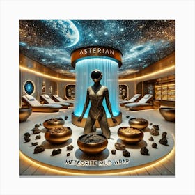 A Futuristic Spa Treatment Called Meteorite Mud Wr Canvas Print