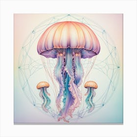 Jellyfish 4 Canvas Print