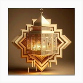 Islamic Lantern 1 Canvas Print