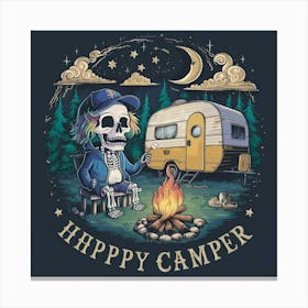 Happy Camper Canvas Print