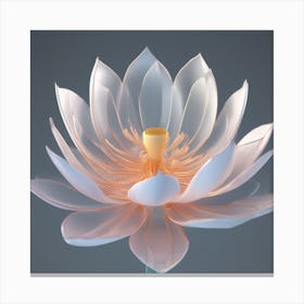 Lotus Flower Canvas Print