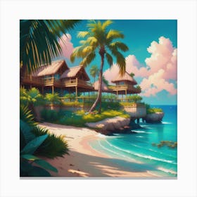 Tropical Paradise Canvas Print