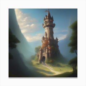 Fairytale Castle Canvas Print