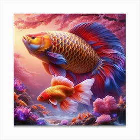 Betta Fish Canvas Print