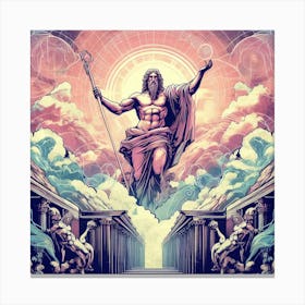 God Of The Sky Canvas Print