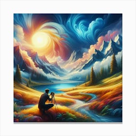 Immerse Yourself In Nature Through Landscapes Canvas Print