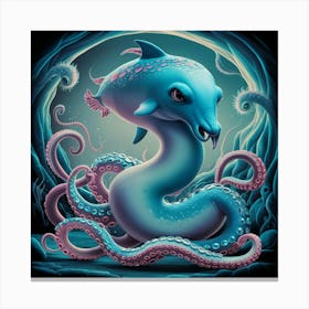 Octopus Canvas Print