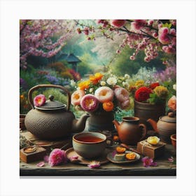 Tea Art 326 Canvas Print