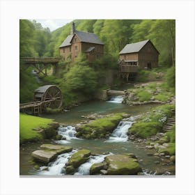Timeless Woodland Haven Canvas Print