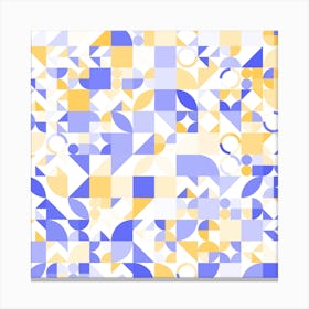 Abstract Geometric Pattern 2 Canvas Print