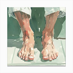 Bare Feet 1 Canvas Print