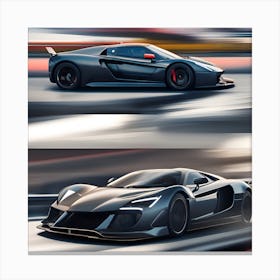 Speed Demon Hypercar Canvas Print