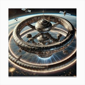 Celestial Bastion Converted Canvas Print