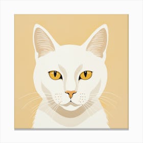 reflexive cat Canvas Print