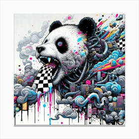 Panda Bear 11 Canvas Print