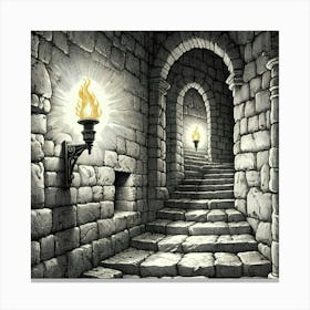 The Ancient Passage Style B Canvas Print