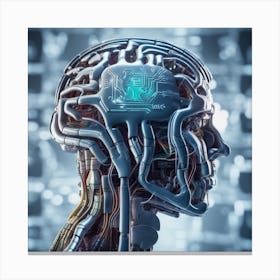 Artificial Intelligence 58 Canvas Print