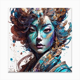 Asian Girl Canvas Print