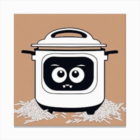 Rice Cooker Canvas Print