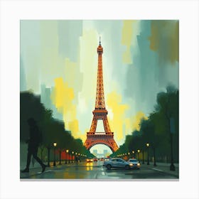 Eiffel Tower 6 Canvas Print