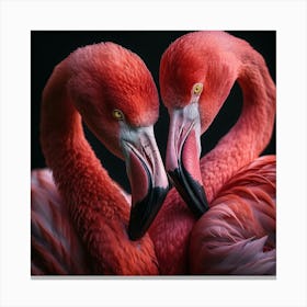 Flamingos 7 Canvas Print